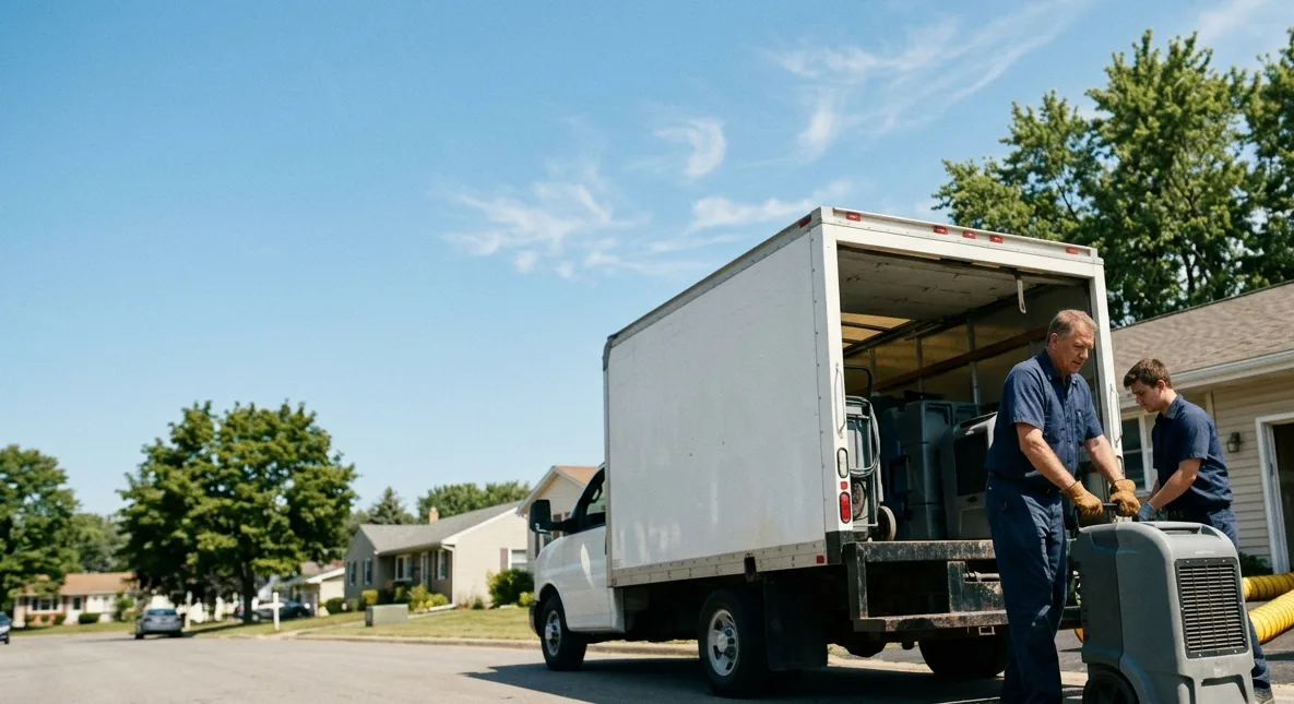 Water Damage Cleanup in Wheatland, IN near me